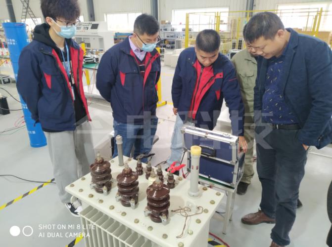 Jindian Technology welcomes customers from Hubei to visit, inspect and reach cooperation!