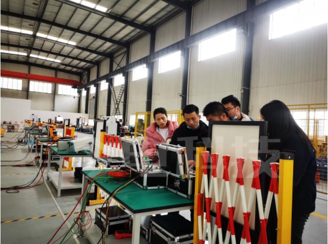 Hunan customers visit our company for inspection and technical exchanges!